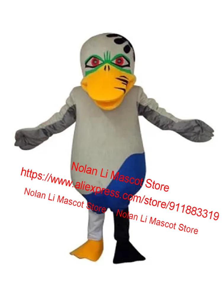 Costume de mascotte de canard mignon personnalisé, accessoires de film, ensemble de dessin animé, jeu publicitaire, cadeau de fête d'anniversaire pour adultes, nouveau, 840