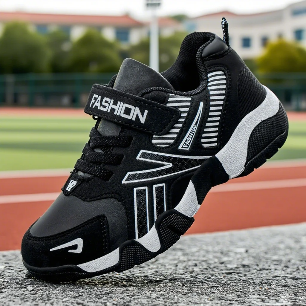 

Children Boys Shoes School Sports Fashion Leather for Kids Tennis Casual Sneakers Children's Boy Running Walking Outdoor Shoe