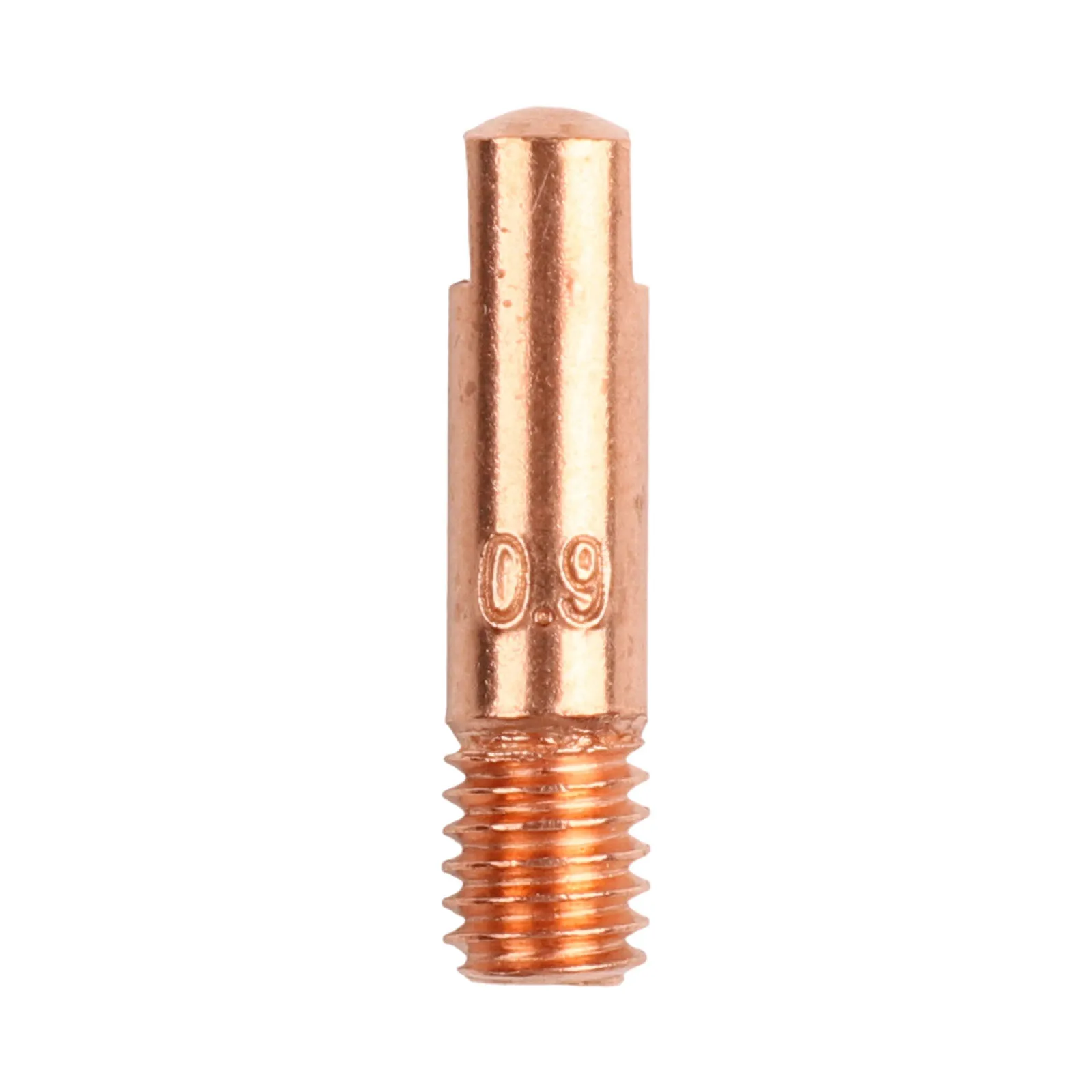 Flux Core Gasless Nozzle Set Including Reusable Copper Conductive Tips Optimized for Performance in For MIG Welding Applications