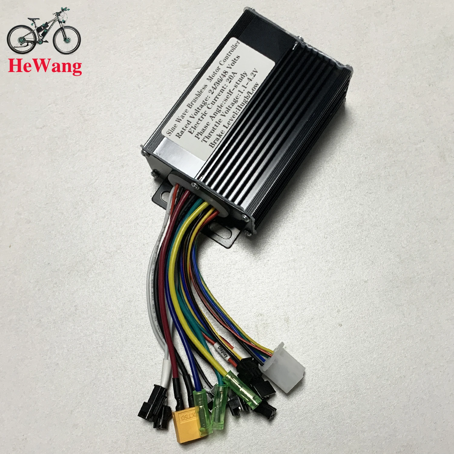 E-Fahrrad 24V 36V 48V 20A 350W 500W Bürstenloser Motor Sinuswellen-3-Modus-Controller für Nr. 2-Protokoll-LCD-Display für E-Bike-Scooter – Detail 1