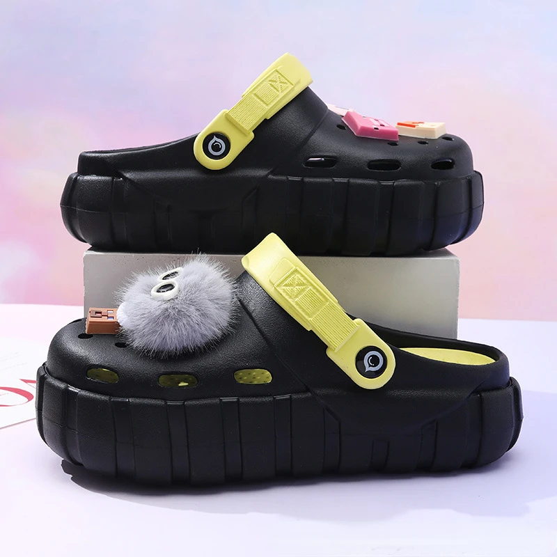 Women Summer Clogs Vacation Slippers Non-slip EVA Soft Bottom Shoes Classic Nursing Clogs Hospital Women Work Medical Sandals