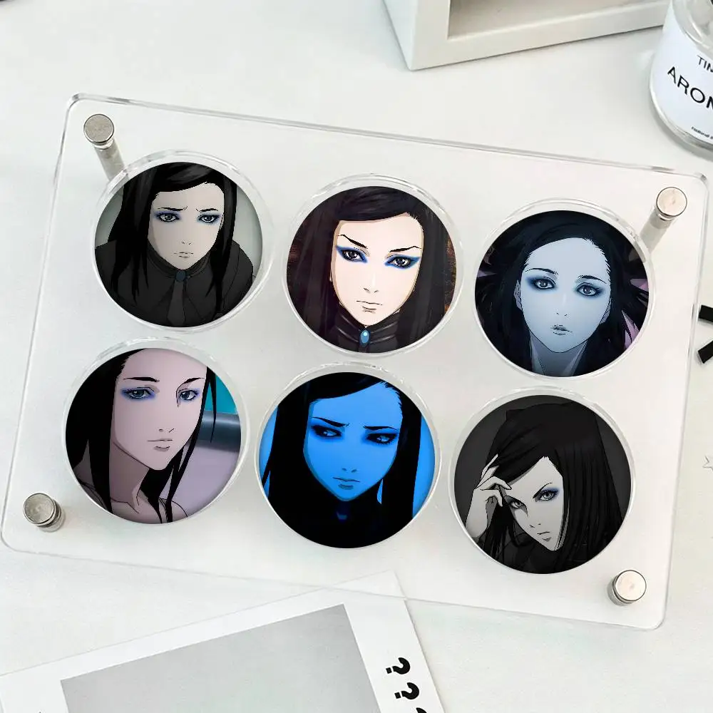 Anime Ergo Proxy Round Badges Can Be Used To Decorate Clothes And Backpack Pins