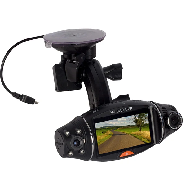 POWERMASTER PM-18765 2.7 TFT SCREEN DUAL KAMERALI GPS MODULUS HD CAR DVR (32GB SUPPORTED)