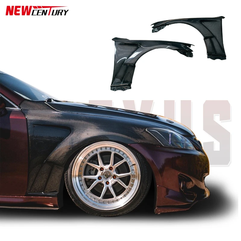 

Suitable For 2006-2011 Lexus IS Modified Carbon Fiber Fender With High-quality Carbon Fiber Fender Skirt Side Panels