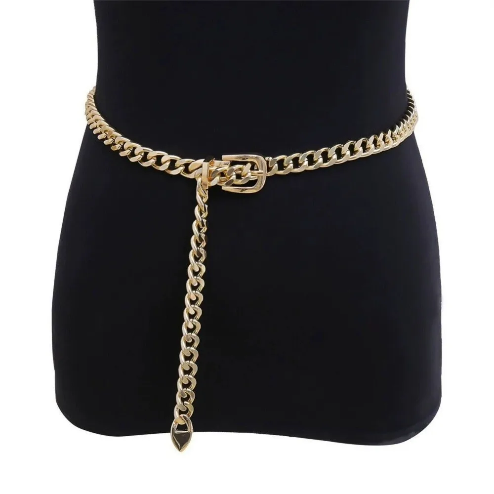 Punk Chain Tassel Waist Chain Belt Metal Dress Decor Dress Decor Belt Jeans Decor Korean Style Metal Chain Waistband Lady/Girls
