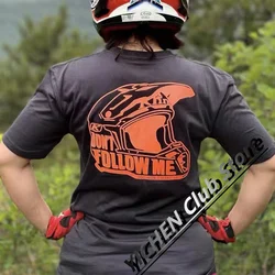 Orangelab Klim Motorcycle Rider Short Tee Men's And Women's Summer Outdoor Stretch Breathable Short Sleeve T-Shirt