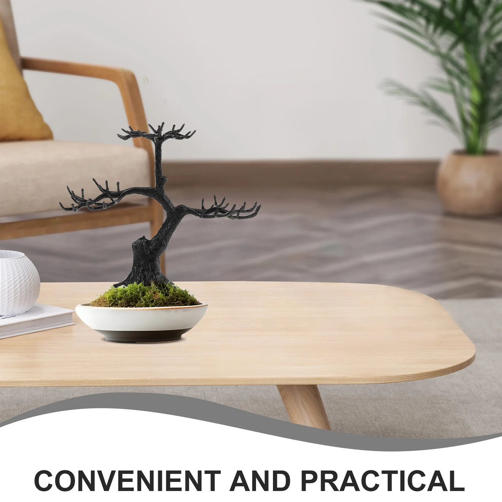 

2pcs Simulation Fake Welcome Pine Bonsai Diy Realistic Artificial Branch For Vase Filler Home Faux Branches Decor Tree Branch