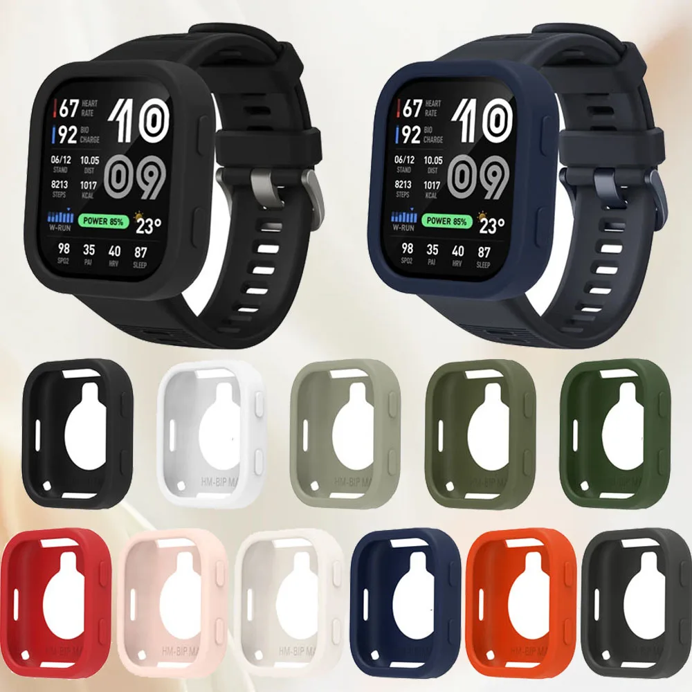 Capa BEHUA para Huami Amazfit Bip Max, Protetor Anti-Risco, Capa Protetora para Smartwatch, Acessórios para Relógio Inteligente