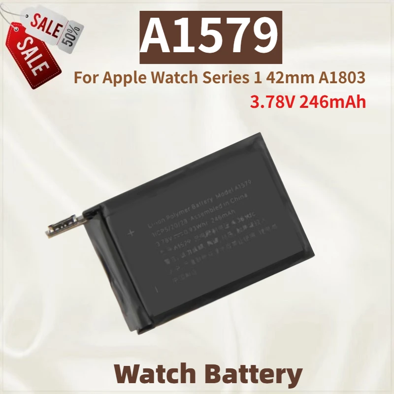 

High Quality A1579 Battery 3.78V 246mAh For Apple Watch Series 1 42mm A1803 Brand New Replacement Battery