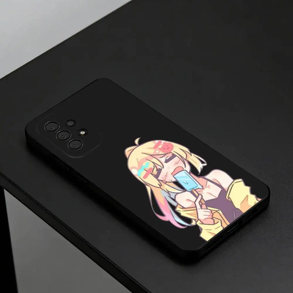 arale nakamachi Cute  Phone Case For Samsung S26,S25,S24,S23,S22,Plus,Cover  Black Shell