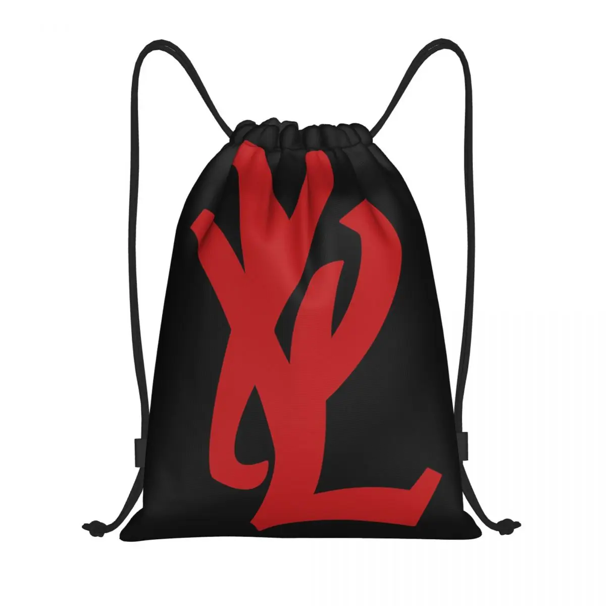 

Rapper Playboi Carti YVL Red Logo Backpacks Multi-function Drawstring Bags Shoes Bag Book Bags for Man Woman Students