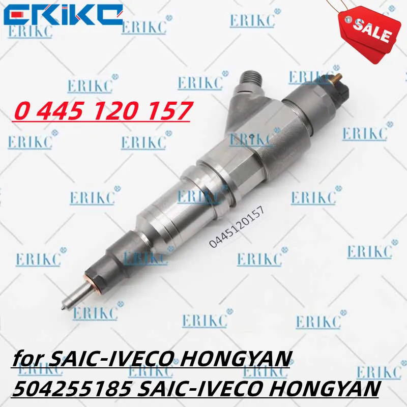 0 445 120 157 Diesel Engine Injector 0445120157 Diessel Injector for SAIC-IVECO HONGYAN 504255185 SAIC-IVECO HONGYAN