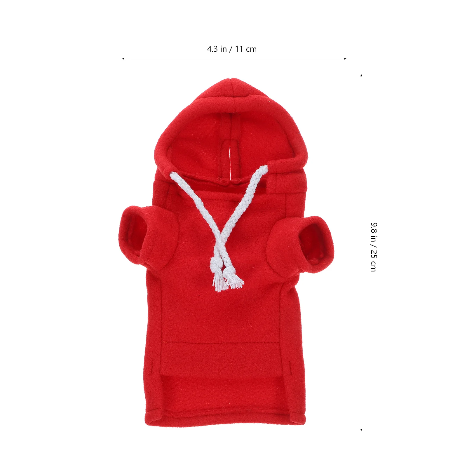 Bluza dla małych zwierząt, polarowa, wygodna dla chomika, fretki, szynszyli, na codzienne spacery, strój na święta i imprezy.