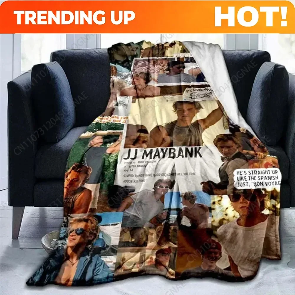 Rudy Pankow JJ Maybank Blanket Flannel Plush Blanket Soft Warm Movie