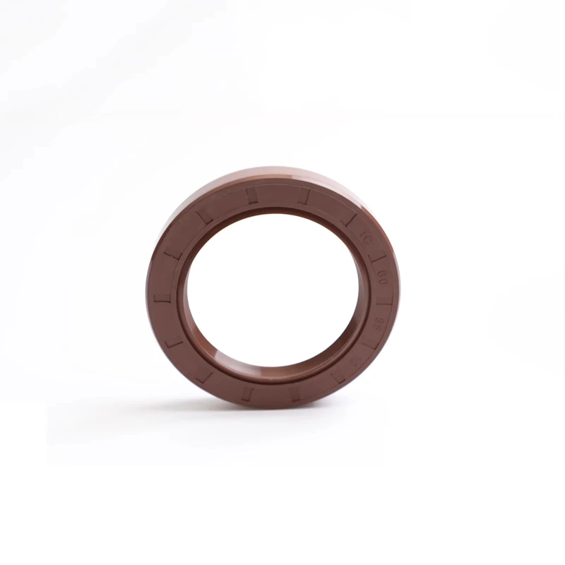 

10Pcs Brown Skeleton Framework Oil Seal Fluoro Rubber Gasket Rings 45*65*6-58*72*12mm Seal Ring Seal Ring Home Improvement