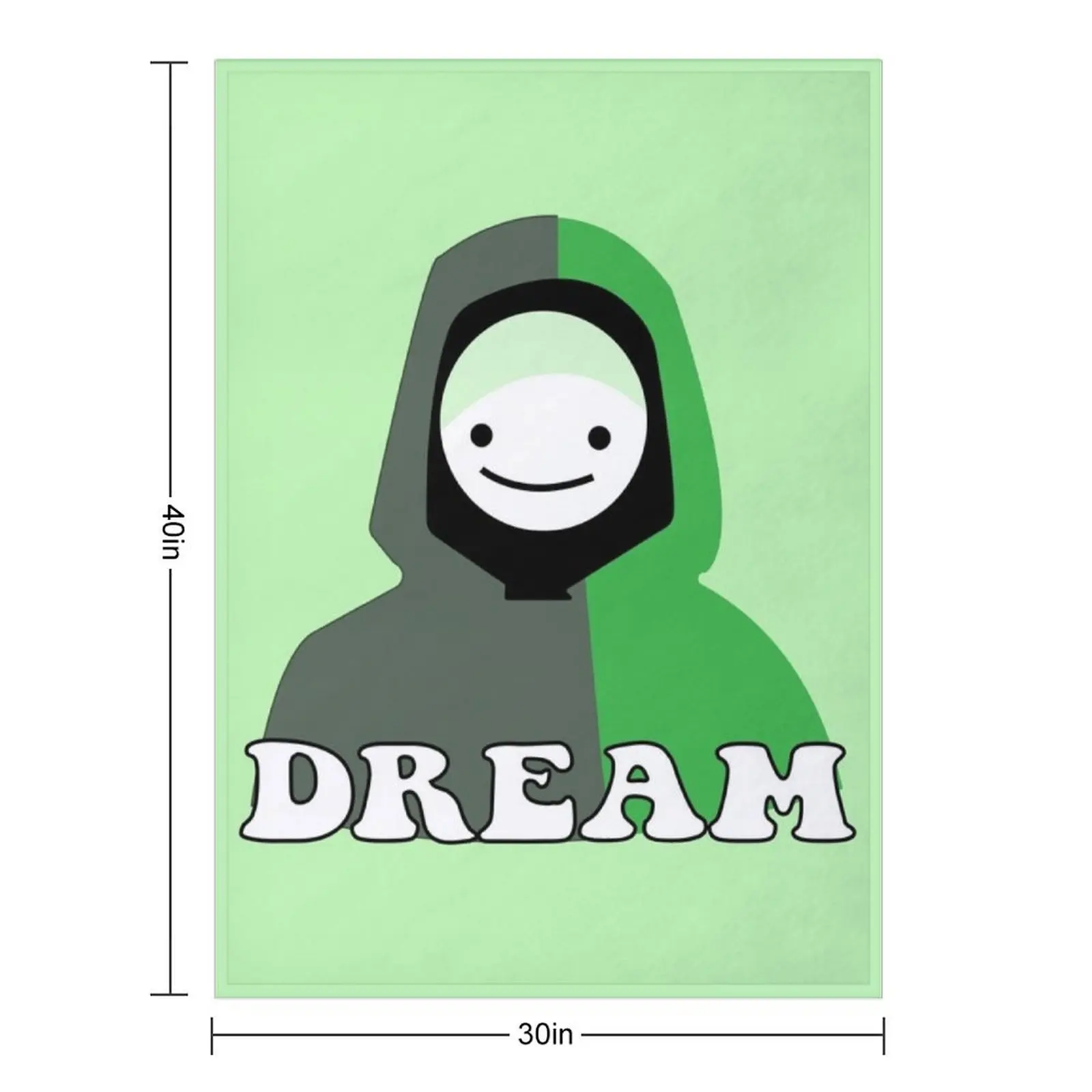Dream SMP Throw Blanket Moving Soft Plaid Sleeping Bag Bed Sofas Warm Blankets