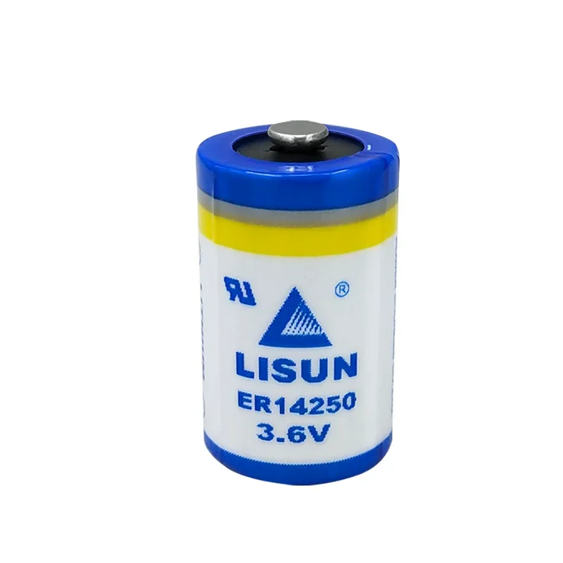 LISUN ER14250 LS14250 3.6V 1/2AA primary lithium battery for PLC industrial control programmer probe positioning device