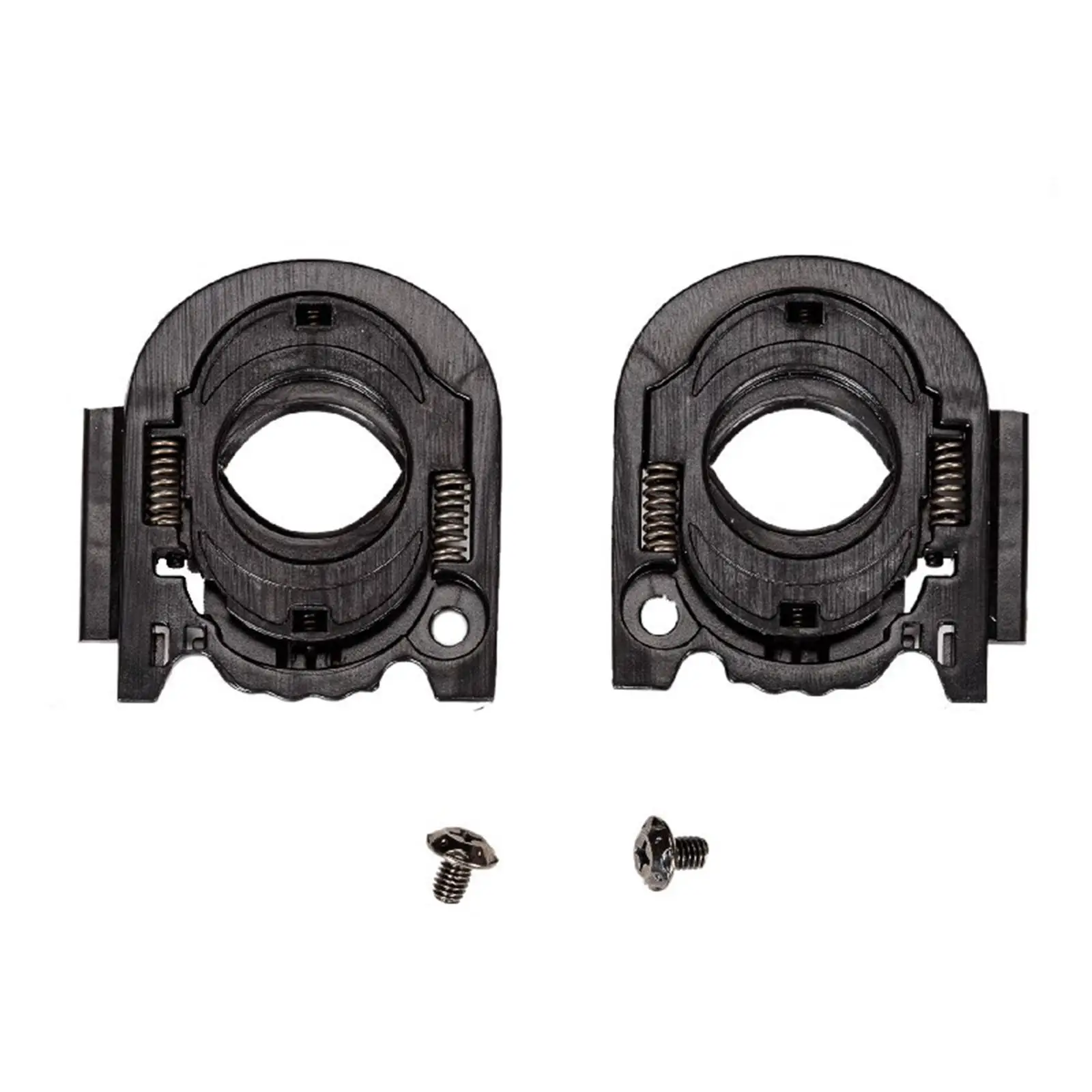 2x Helmet Visor Shield Base Professional Sturdy Left and Right Easy Installation for MT Thunder 4 Mt-v-28B Visor Len Base