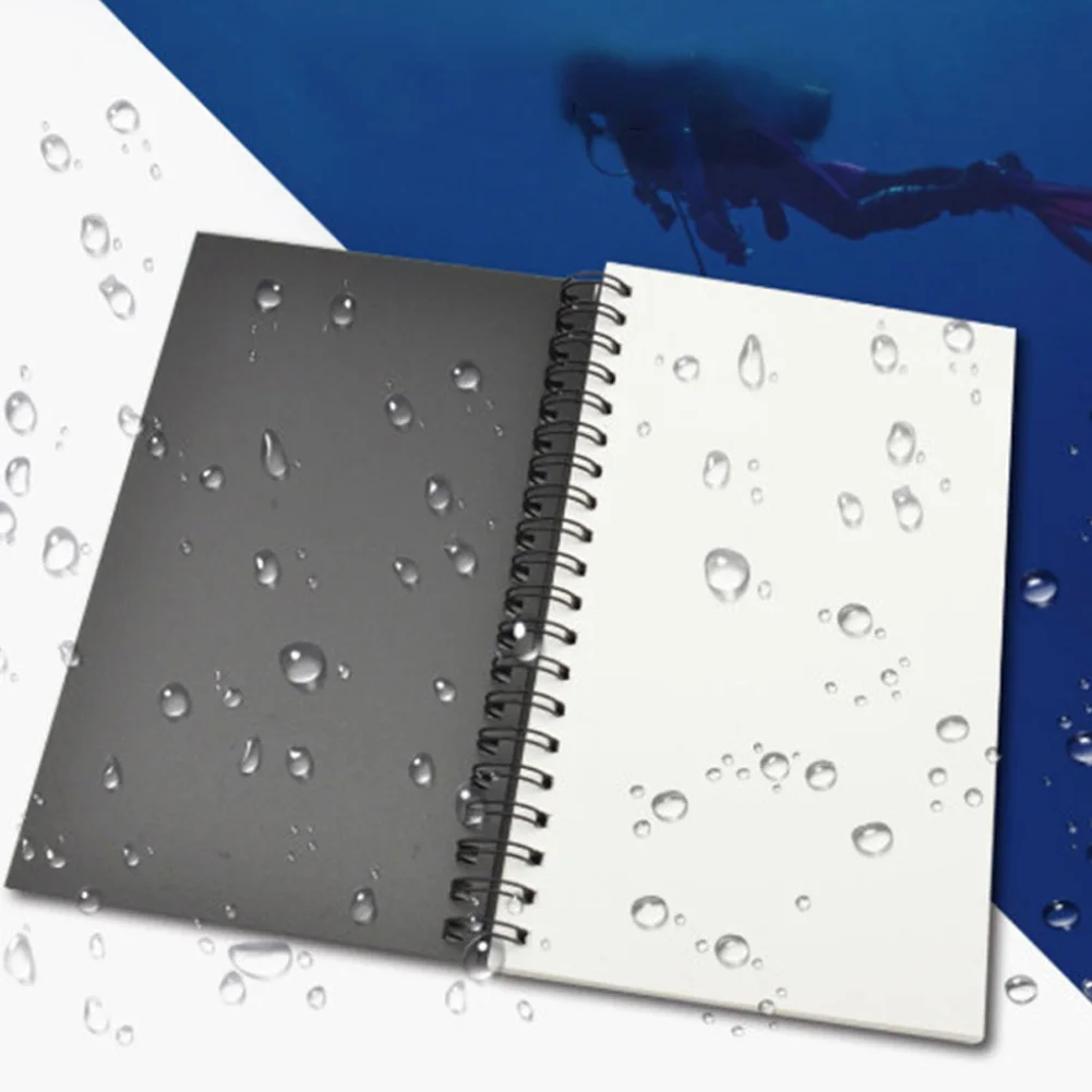 

Waterproof Wet Notes Notepad Underwater Notebook for Scuba Diving Snorkeling