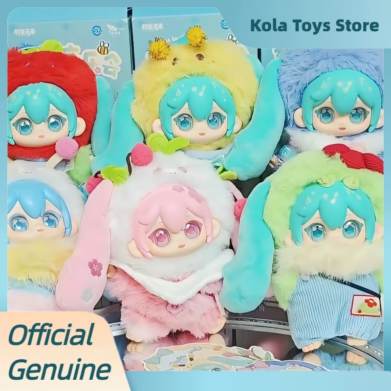 本物の初音ミクフォレストコンサートシリーズブラインドボックスカワイビニールぬいぐるみペンダントフィギュア人形ミステリーボックストレンディなおもちゃ女の子のギフト