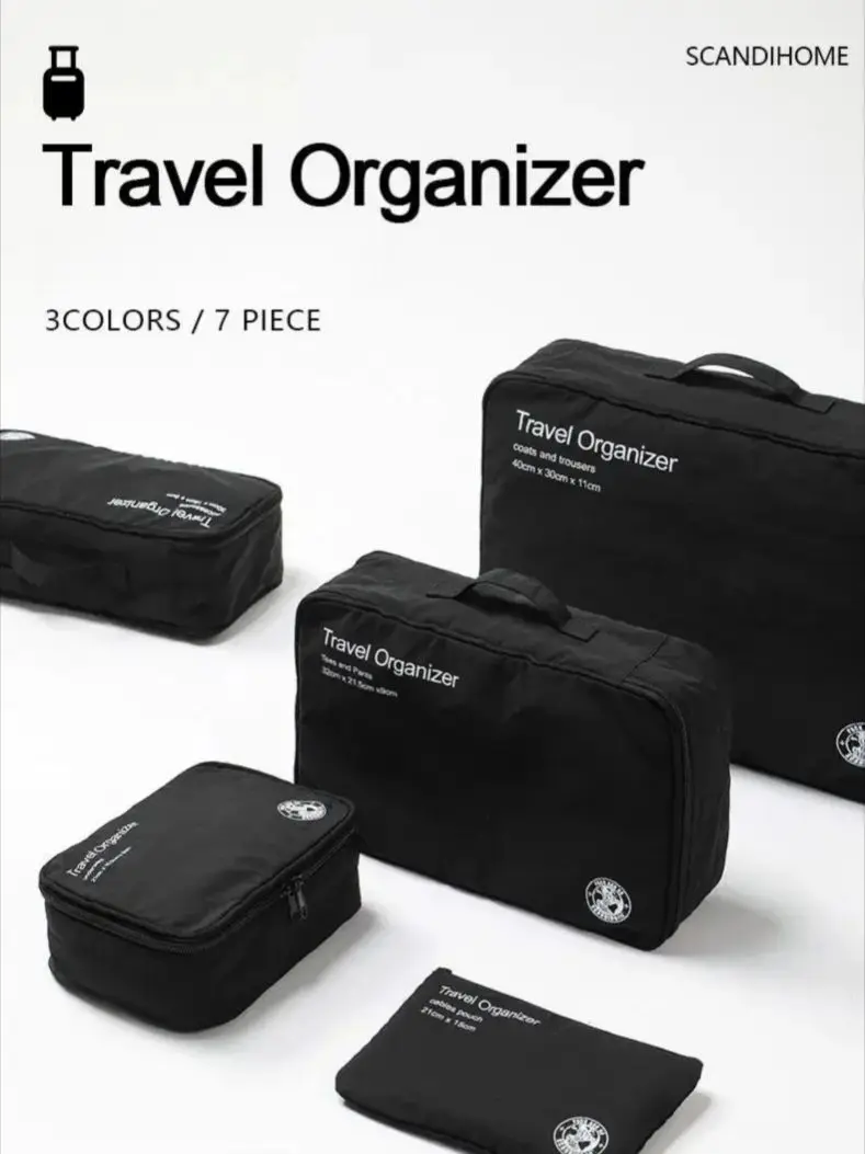 7PCS Packing Cube Set 6