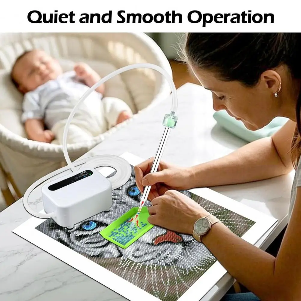 Rhinestone Art Painting Pen Kit for Adults Vacuum Rhinestone Painting Pen No Wax Needed E-Painter Rhinestone Art Tool 2