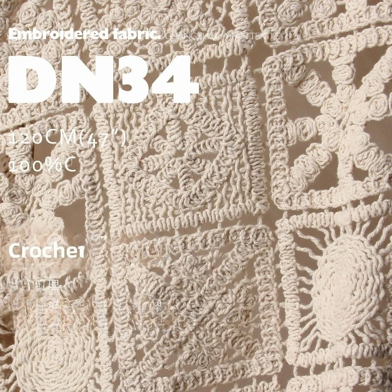 

Ткань с квадратными крючками 6 см для плетения, для ажурных хлопковых жилетов, шляп, сумок, мешочков, ткань для рукоделия, дизайн своими руками, материал для шитья