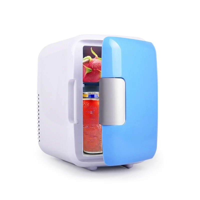 Portable 4L Car Mini Refrigerator Dual-Purpose Insulated Preservation for Car Use