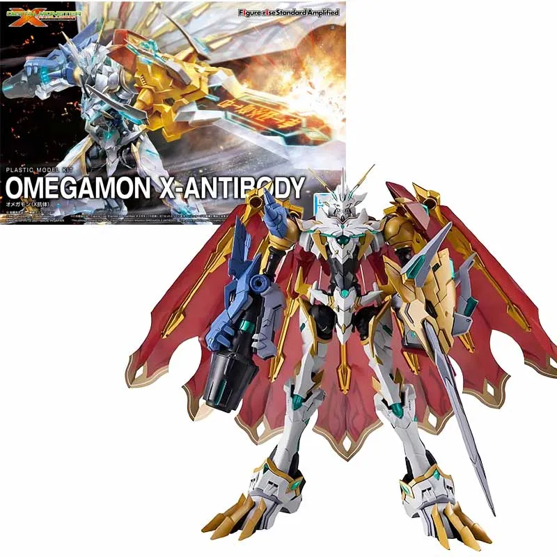 

Bandai Original GUNDAM Figure-rise Series Yu-Gi-Oh EGYPTIAN GOD OBELISKI THE TORMENTOR OMEGAMON X-ANTIBODY Anime Action Figure