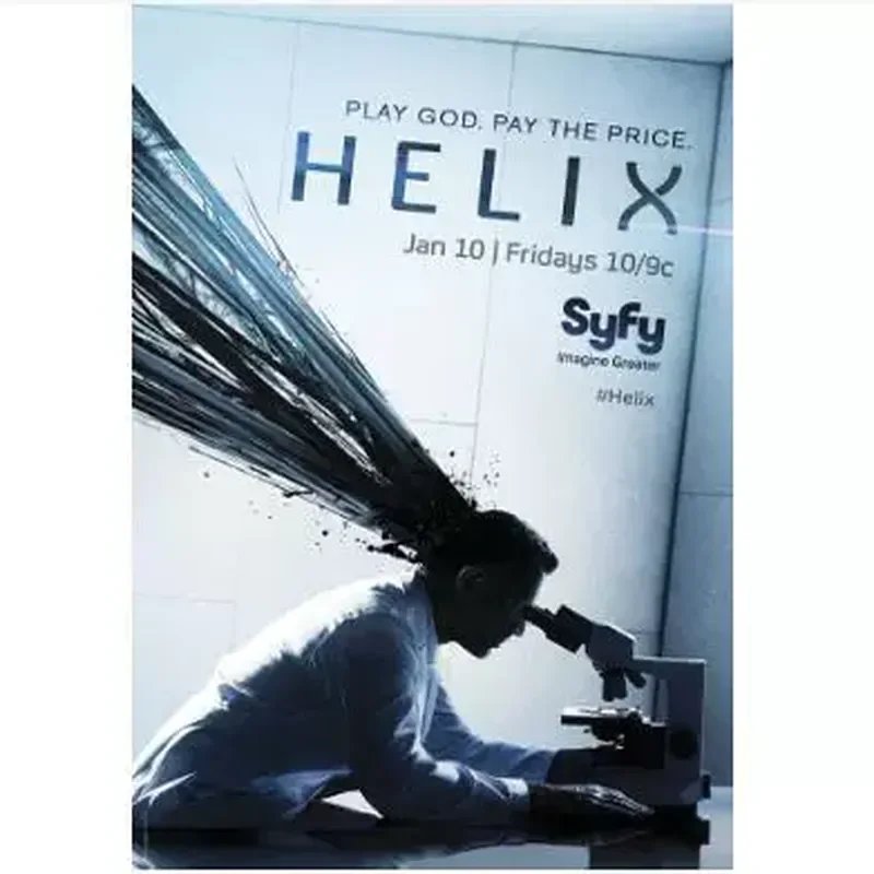 BD Blu-ray American Drama Double Helix Season 12 Helix 6 Disc CD Box