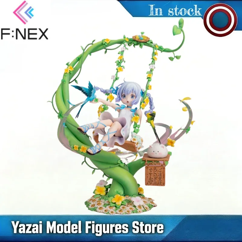 

В наличии Оригинальная фигурка F:NEX Is The Order A Rabbit Кафу Чино 1/7, 28.8 см, ПВХ, аниме-фигурка, игрушка, подарок, украшение