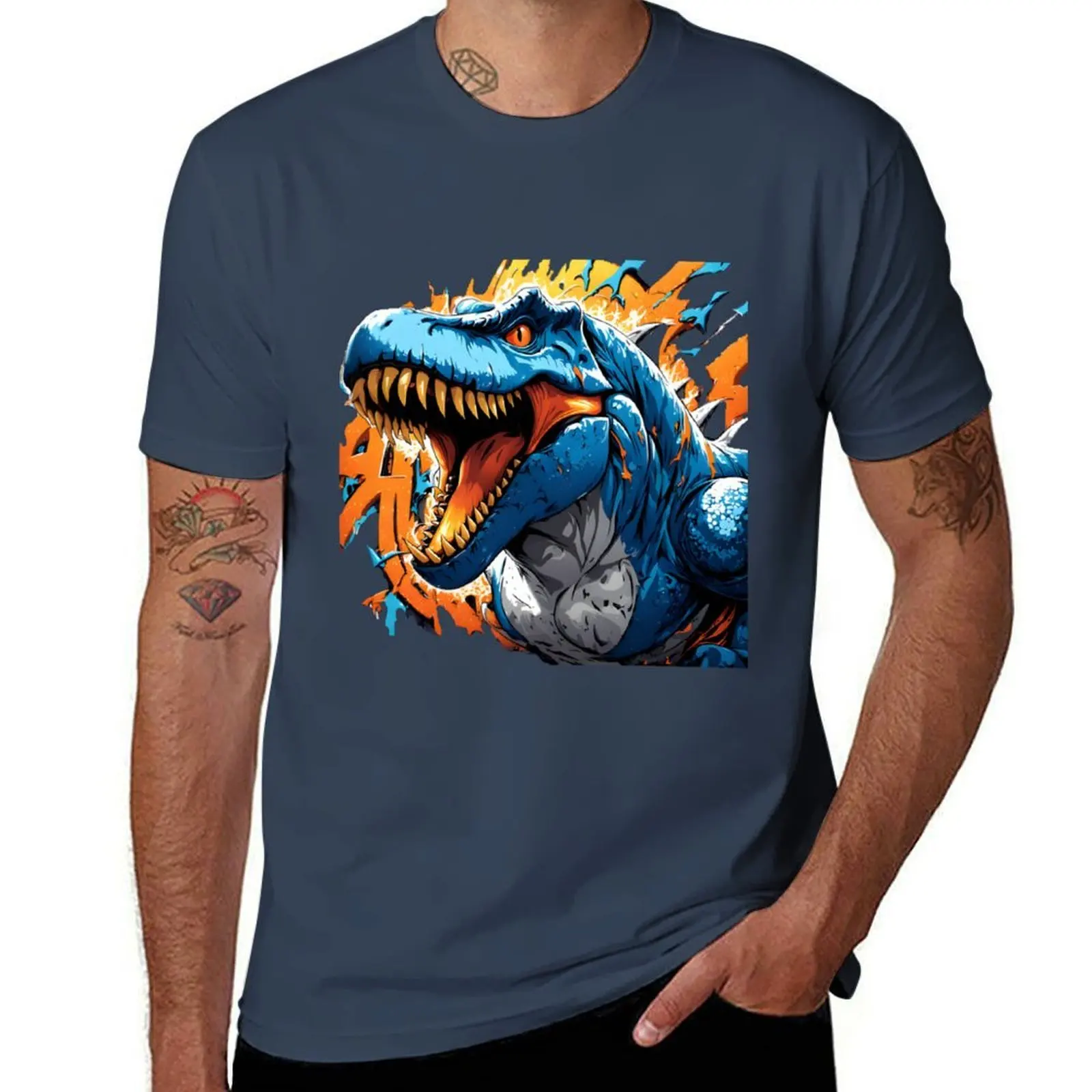 

Dino koel T-Shirt Thanksgiving Casual Tee