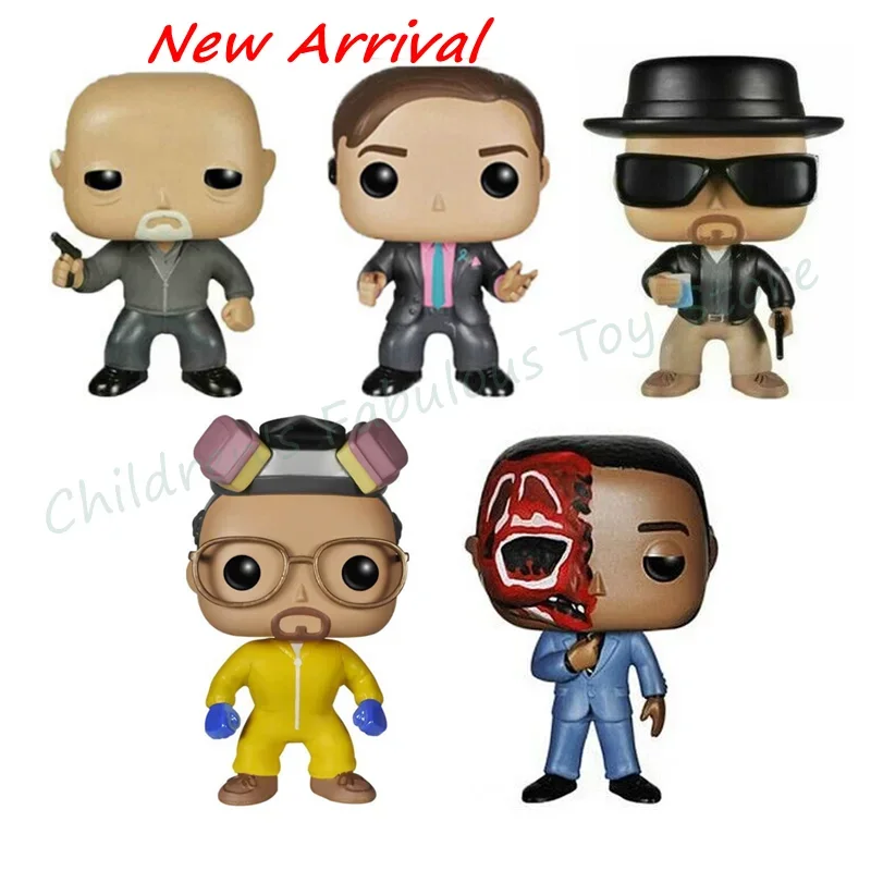 FUNKO POP Breaking Bad HEISENBERG #162 GOODMAN #163 Walter White #160 #165 Gus #167 Vinyl Action Figure Model Toys for kids Gift