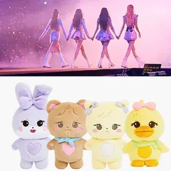 Bornpink KPOP World Tour Muñeco de peluche, Jisoo Jenny Rose Lisa, almohada de peluche, colgante Kwai, regalo para fanáticos