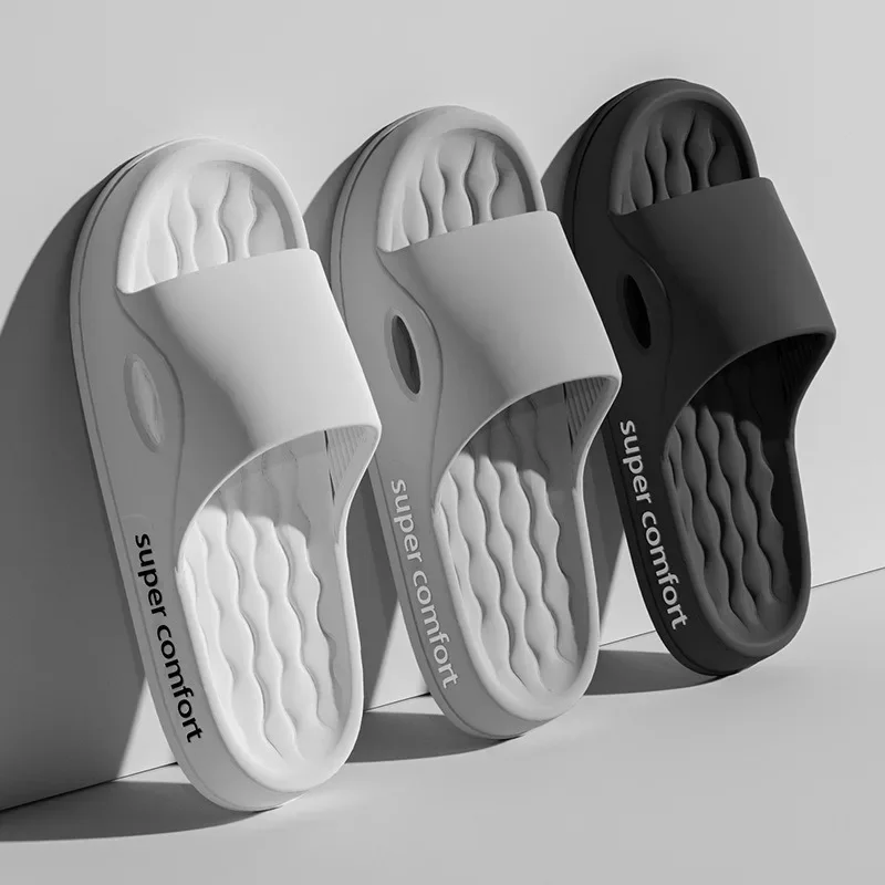 Super Comfort Thick Sole Slippers for Women Men, Non-slip Soft EVA Home Slides, Indoor Outdoor Bathroom Sandals