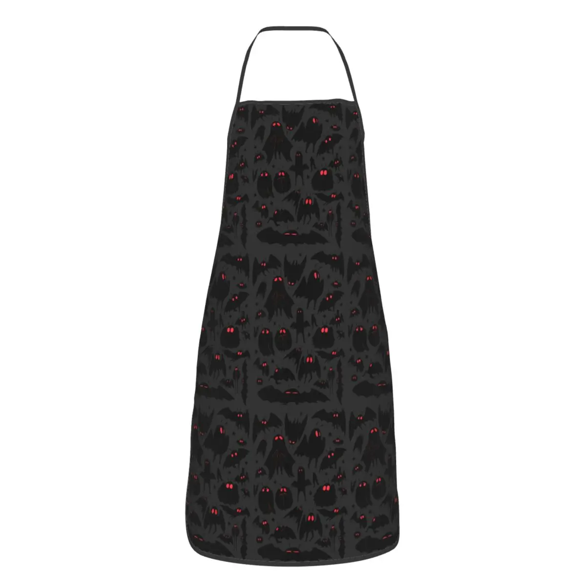 Cute Cryptids Mothman Pattern Apron Chef Cooking Tablier Waterproof Bib Kitchen Cleaning Pinafore for Women Men Painting
