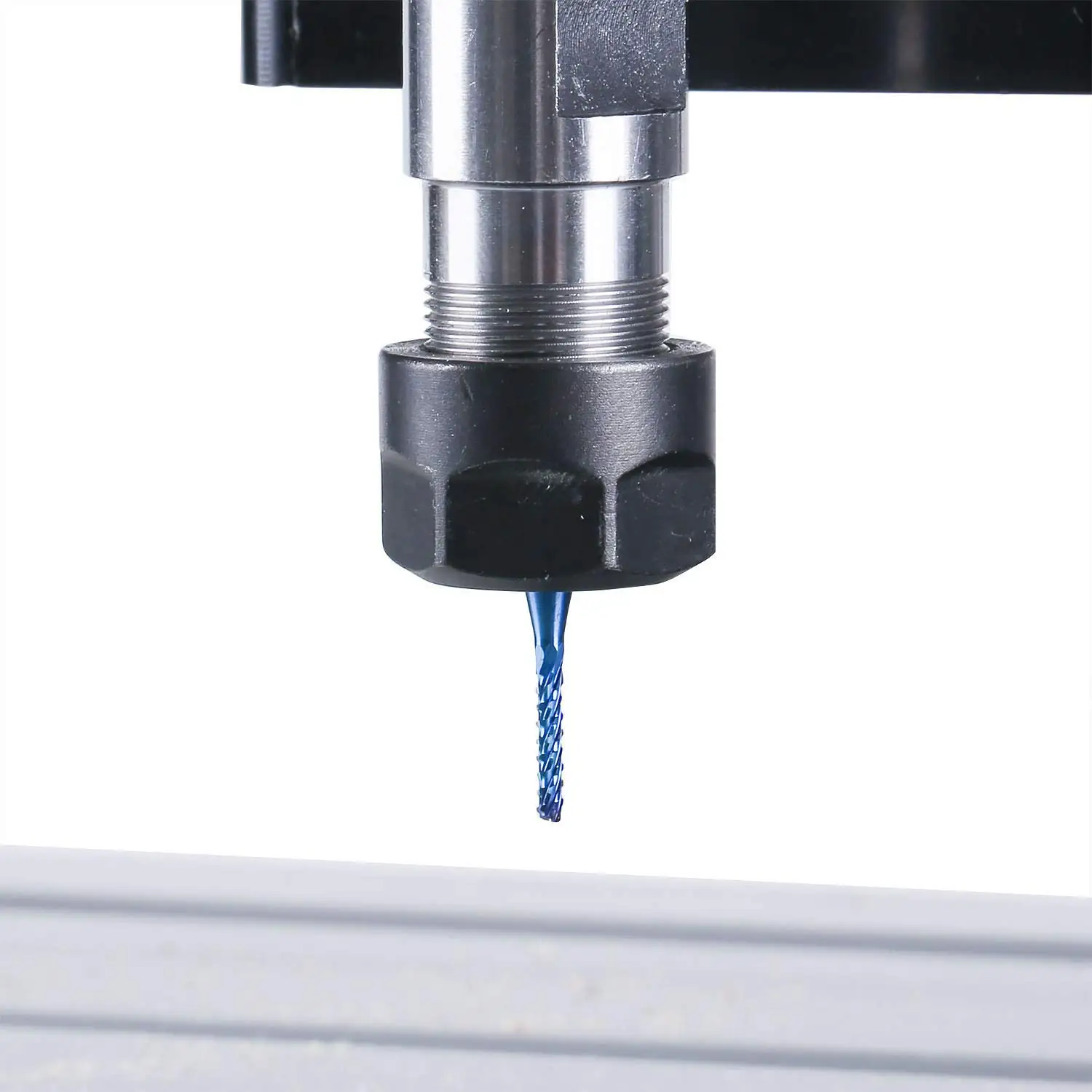 Mantel fräser sain smart genmitsu 10 stücke nano blauer CNC-Fräser, 0,6-3mm, 1/8 "Schaft, für Leiterplatten-Fräs werkzeug