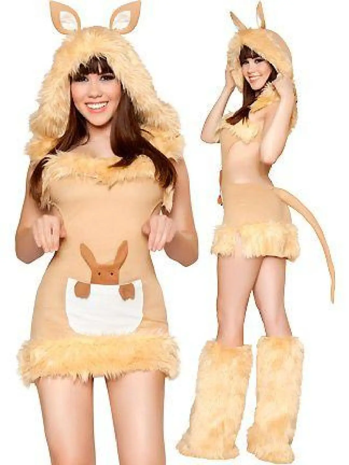 Geeky Halloween Costumes Womens Lioness Halloween Costume Halloween Animals Cosplay Costume Women Girl Sexy Dress Brown Cute