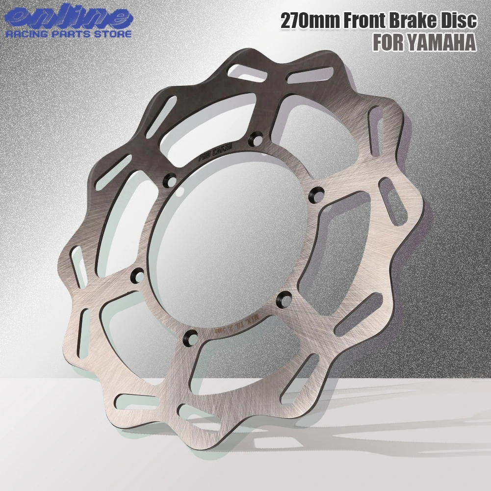 Motorcycle 270mm Front Brake Disc Rotor Disk For Yamaha YZ WR 125 250 250F 250X 250FX 400F 426F 450F YZF WRF Dirt MX Off Road