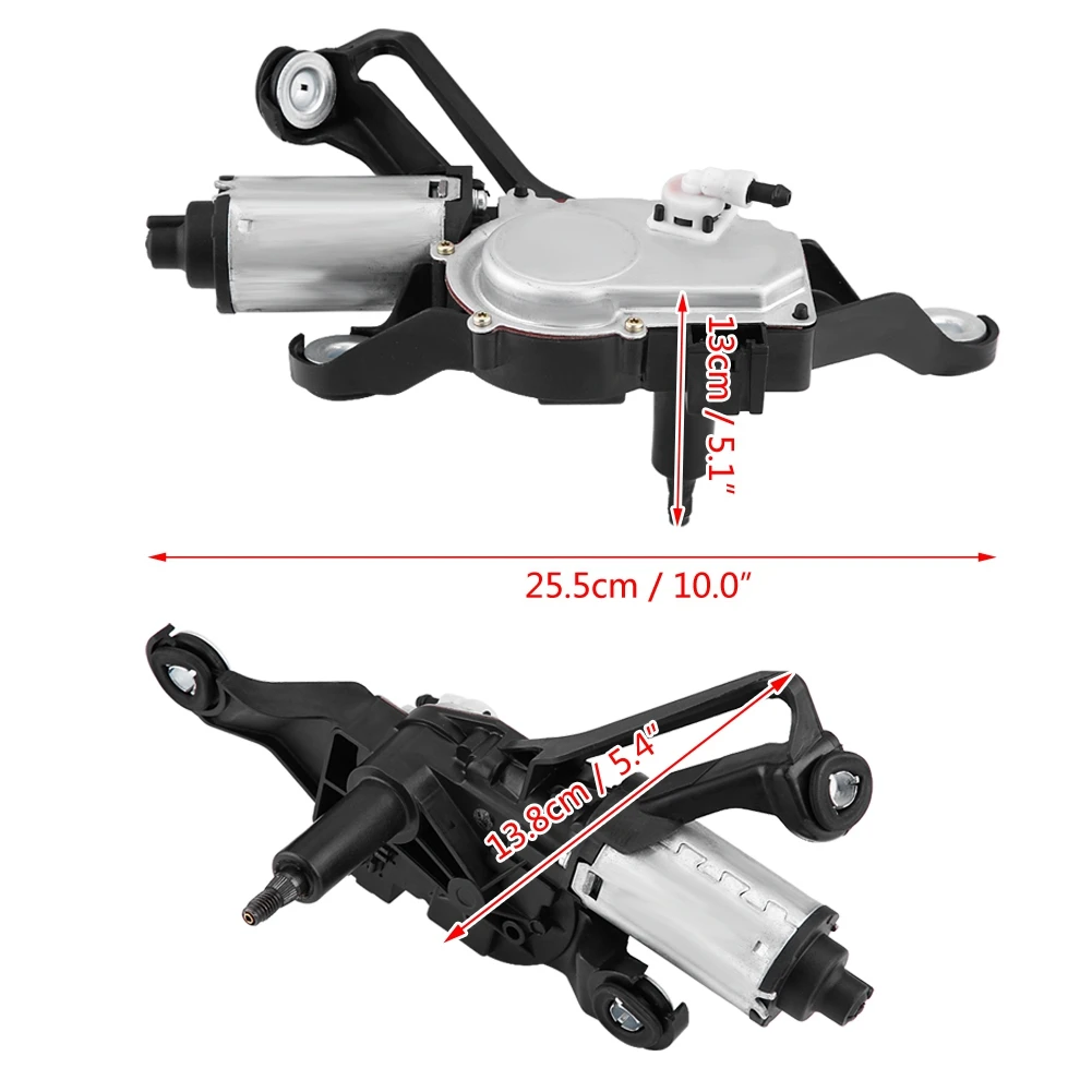 Limpiaparabrisas trasero de coche, limpiaparabrisas de Motor apto para BMW Serie 1 E81 E87 67636921959 67637199569