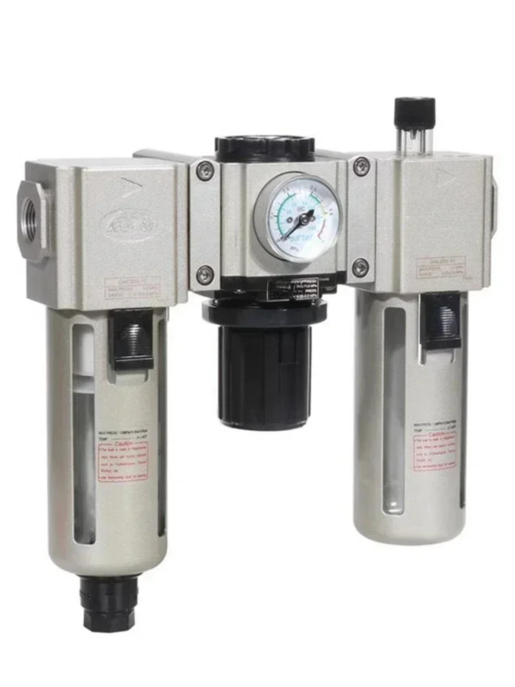 

Pneumatic three-piece air pressure oil-water separator with automatic drainage GAC200 300 400-08 10