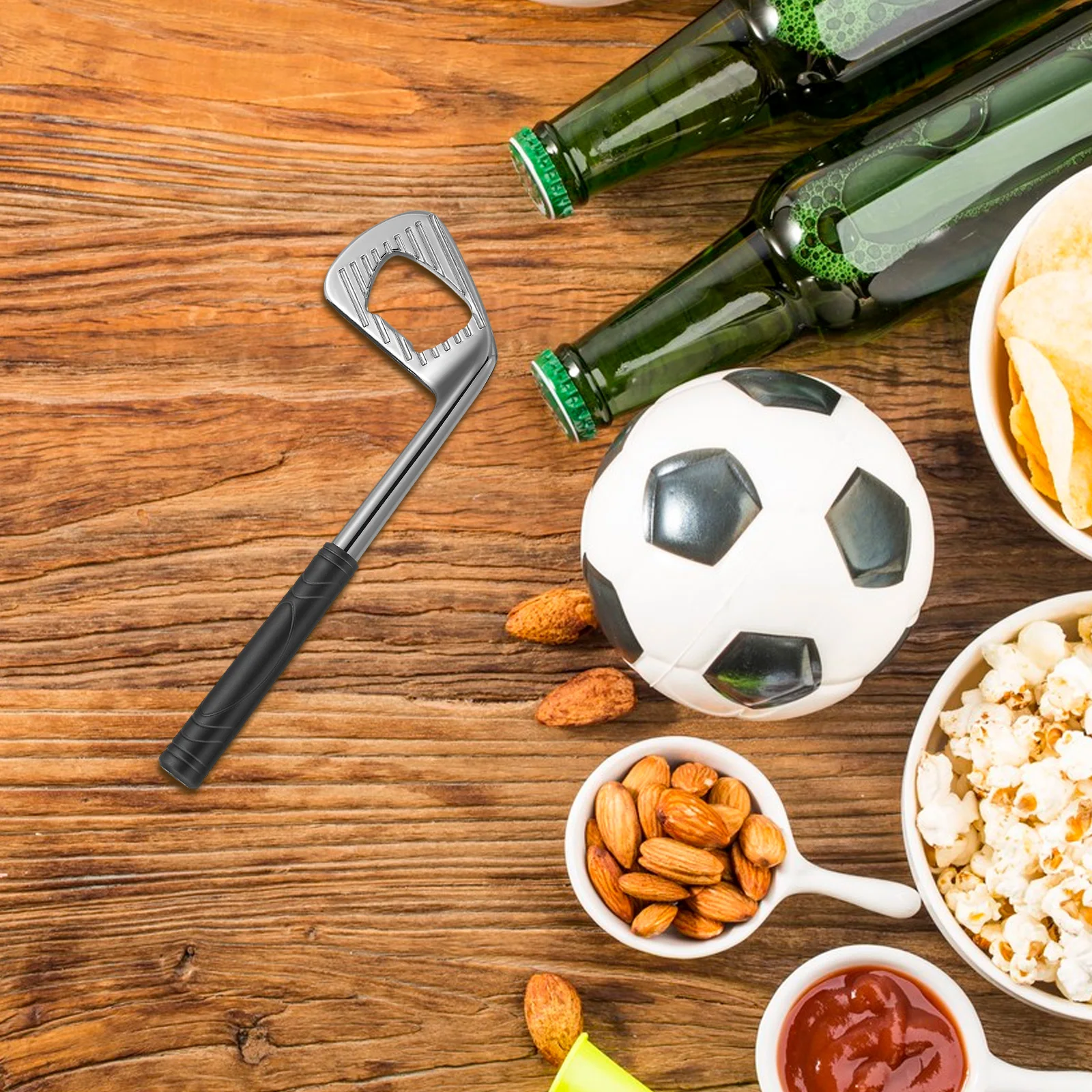 

Golf Bottle Opener Metal Alloy Beer Bottle Opening Tool Creative Long Handle Design For Bar Party Portable Canning Jar Opener