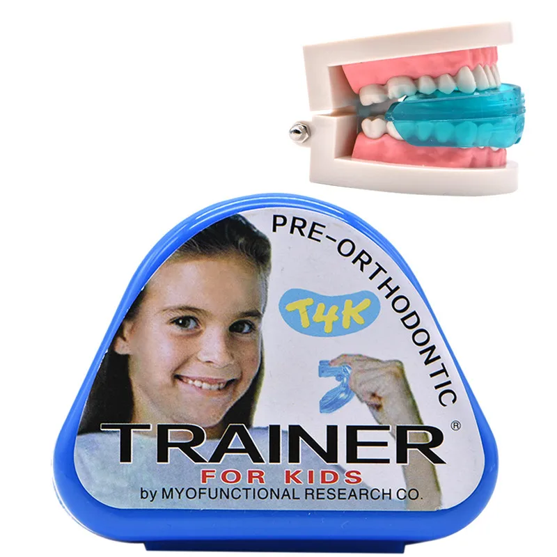 T4K Children Dental Tooth Orthodontic Appliance Trainer Kids Alignment Alignment Braces Oral Hygiene Dental Straight Teeth Care