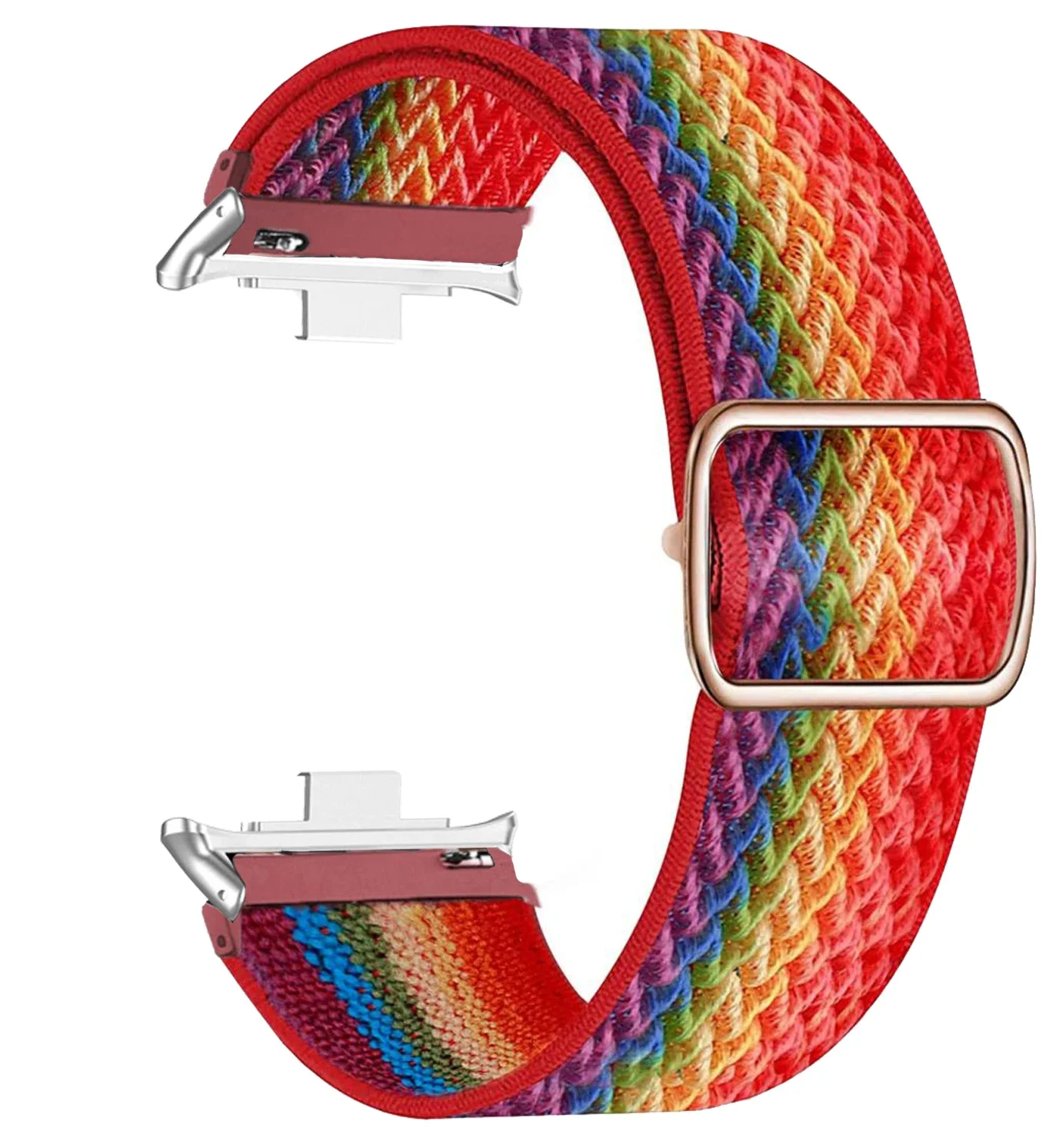 Elastisches Nylon-Armband für Huawei Watch Fit 4/5/5 Pro Ersatz Damen Herren Sport Solo Geflochtenes Uhrenarmband Loop Watch Fit 3 Armband – Detail 20