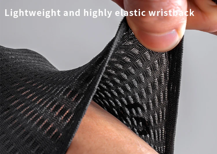 EVR Fahrradhandschuhe für Herren und Damen, halbfingerige Fahrradhandschuhe mit rutschfester Handflächenpolsterung, atmungsaktive MTB- und Rennradhandschuhe, Fahrradzubehör. – Detail 15