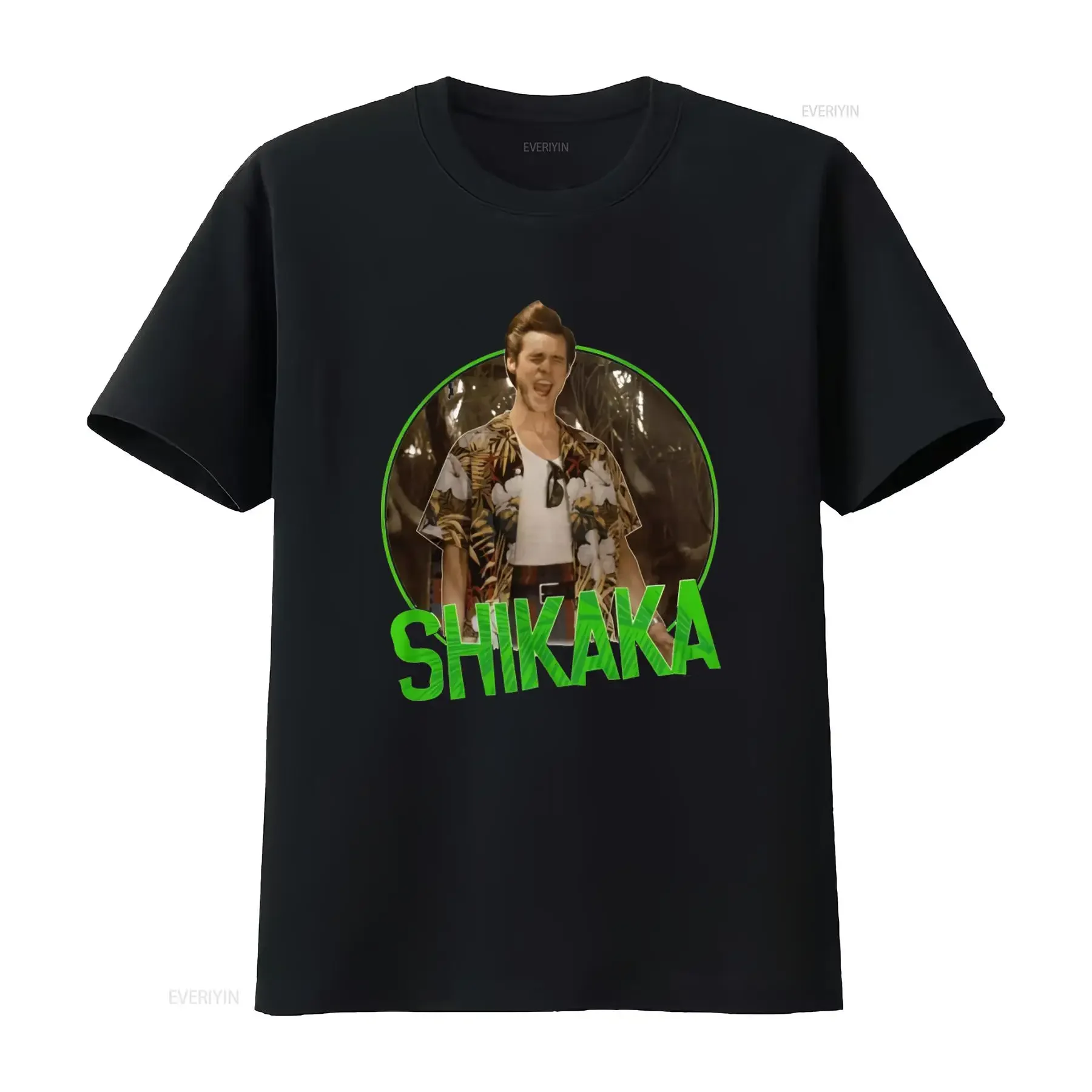Ace Ventura Shikaka Natural Adult T Shirt Unique Print Comfortable Fabric Perfect for Fans vintage Washed Stretched Stylish