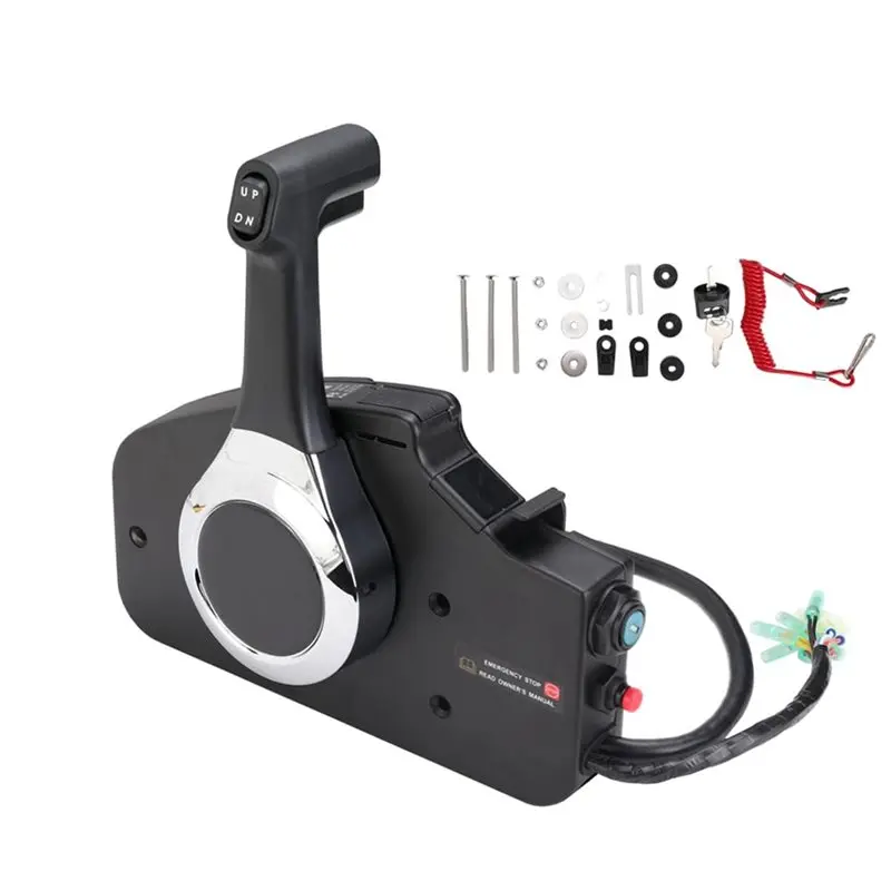 

For Honda Outboard Motor Throttle Remote Control Box Engine Control Box Replacement 24800-ZZ5-A02 24800-ZZ5-A22