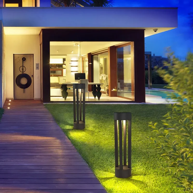 Lawn Outdoor Waterproof Led Garden Landscape Garden Villa Community Park Floor Plug-In Courtyard