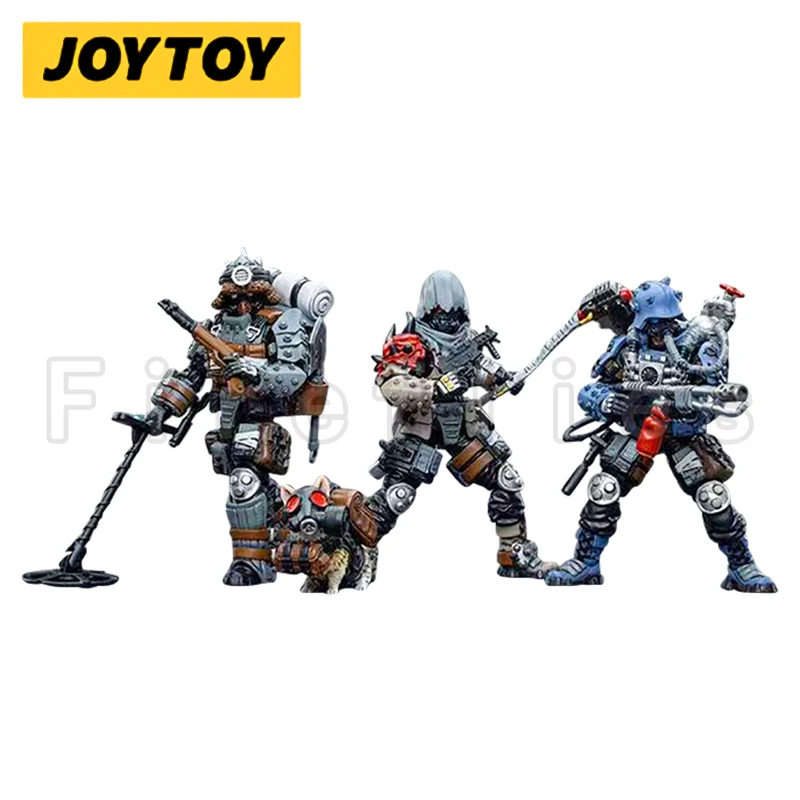 1/18 JOYTOY Action Figure Wasteland Scavengers Anime Collection Model Toy Free Shipping