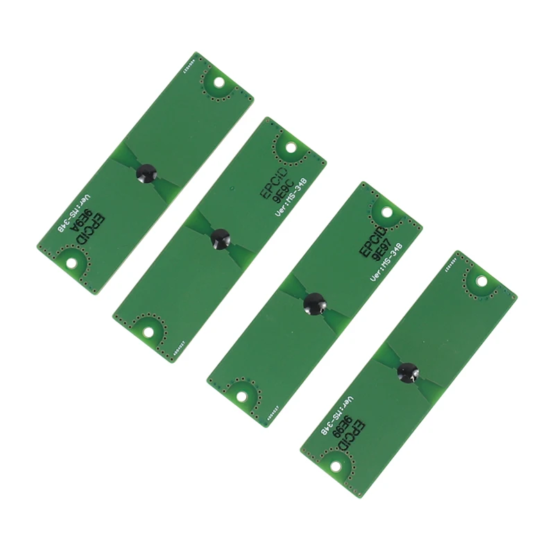 10pcs 860-960Mhz UHF RFID Fully Passive Temperature Sensor Sticker label Tag for Cold-chain Logistics